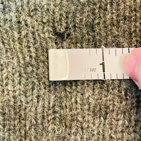 Ralph Lauren Vintage Scottie Dog Plaid Wool Fair Isle Hand Knit Sweater Large - Picture 7 of 9